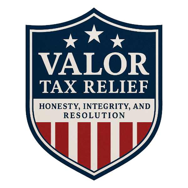 Valor Tax Relief Logo
